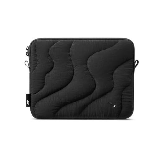 tomtoc 360° Puffy Housse de Protection pour 11 Pouces iPad Pro M5/M4 2025-2024, 11 Pouces iPad Air M3/M2 & iPad (A16) avec Magic Keyboard/Smart Keyboard, Matelassé Tampon Doux pour Tablette