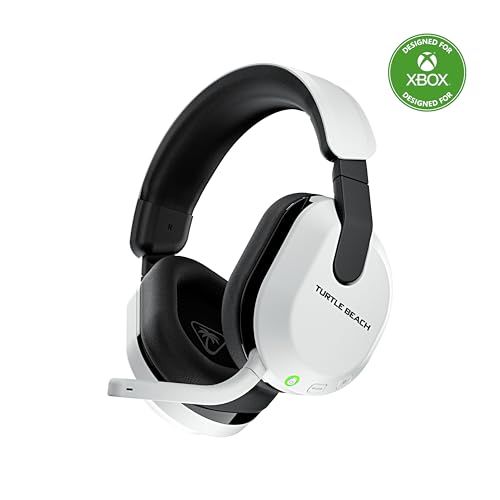 Turtle Beach Stealth 600 Console Blanc Xbox Casque Gaming sans Fil w/ 80hr Batterie, Écouteurs de 50mm et Bluetooth pour Xbox Series X et Xbox Series S, Xbox One, PC et Mobile