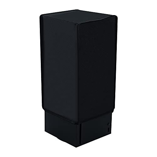 Mcbazel Couvre Poussière pour Console Xbox Series X, Xbox Series X Dust Cover, Housse pour Xbox Serie X Housse de Protection Anti-Rayures, Manchon Souple Anti-Poussière pour Console Xbox Series X-Noir
