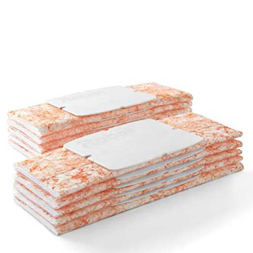 iRobot Accessoire Officiel - 10x Lingettes pour Braava Jet - Mode Nettoyage Humide