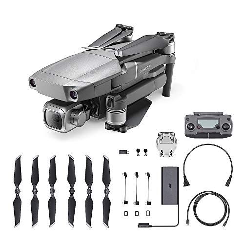 DJI Mavic 2 Pro - Drone avec Caméra Hasselblad L1D-20c, Vidéos 4K HDR 10 bits, Durée de Vol 31 min, Capteur CMOS 1” 20 MP, Hyperlapse, Détection d'Obstacles Multidirectionnelle - Gris