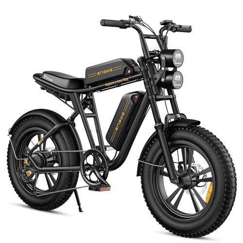 ENGWE Velo Electrique Draisienne Electrique Adulte-Vélo Électrique avec 2 Batteries Amovible 48V 13Ah, Vélos Électriques Jusqu'à 75km+75km, 20 Pouces, 7 Vitesses, M20