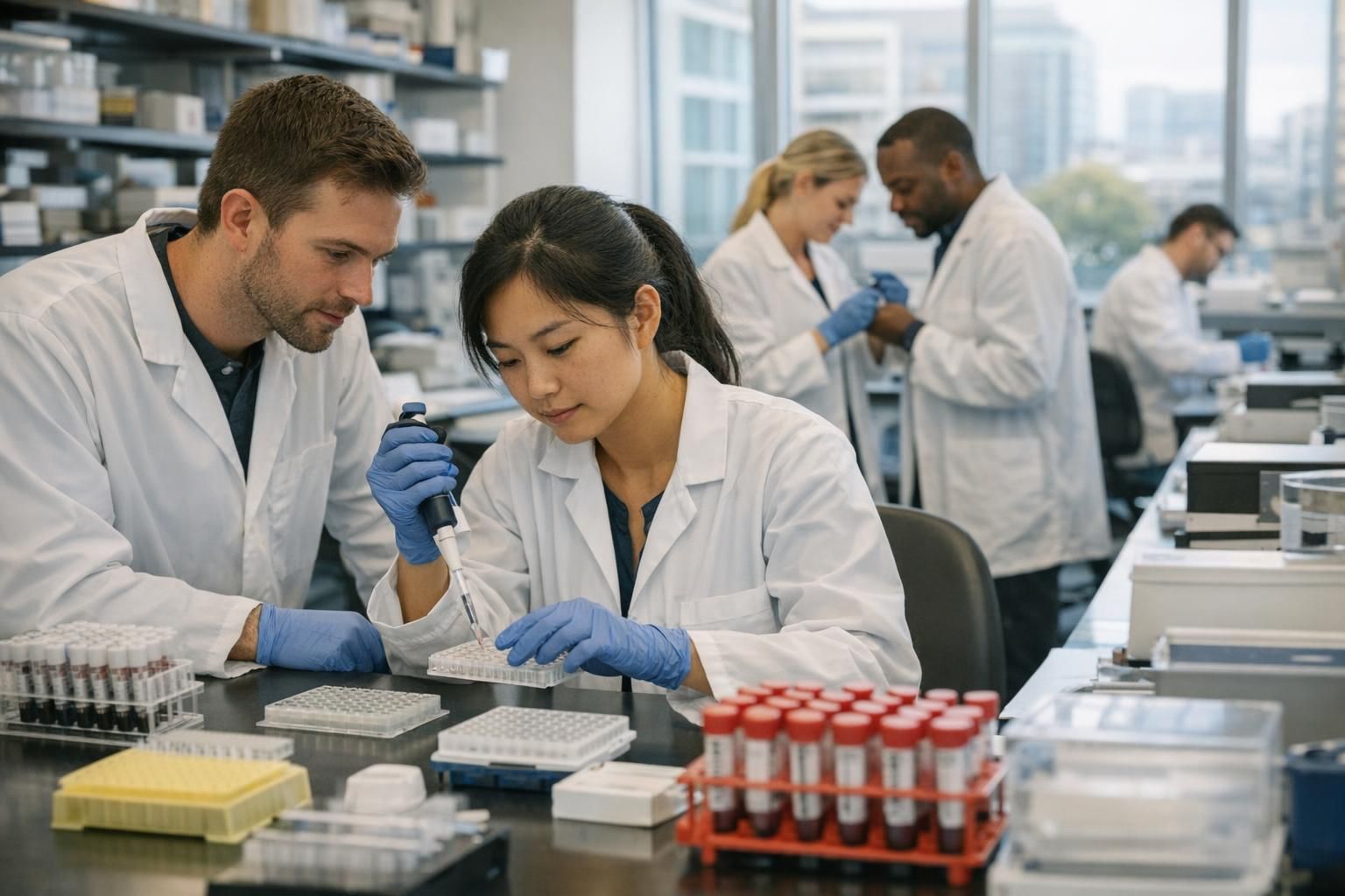 Tests Covid-19 : comment le Biohub Chan Zuckerberg accélère le dépistage