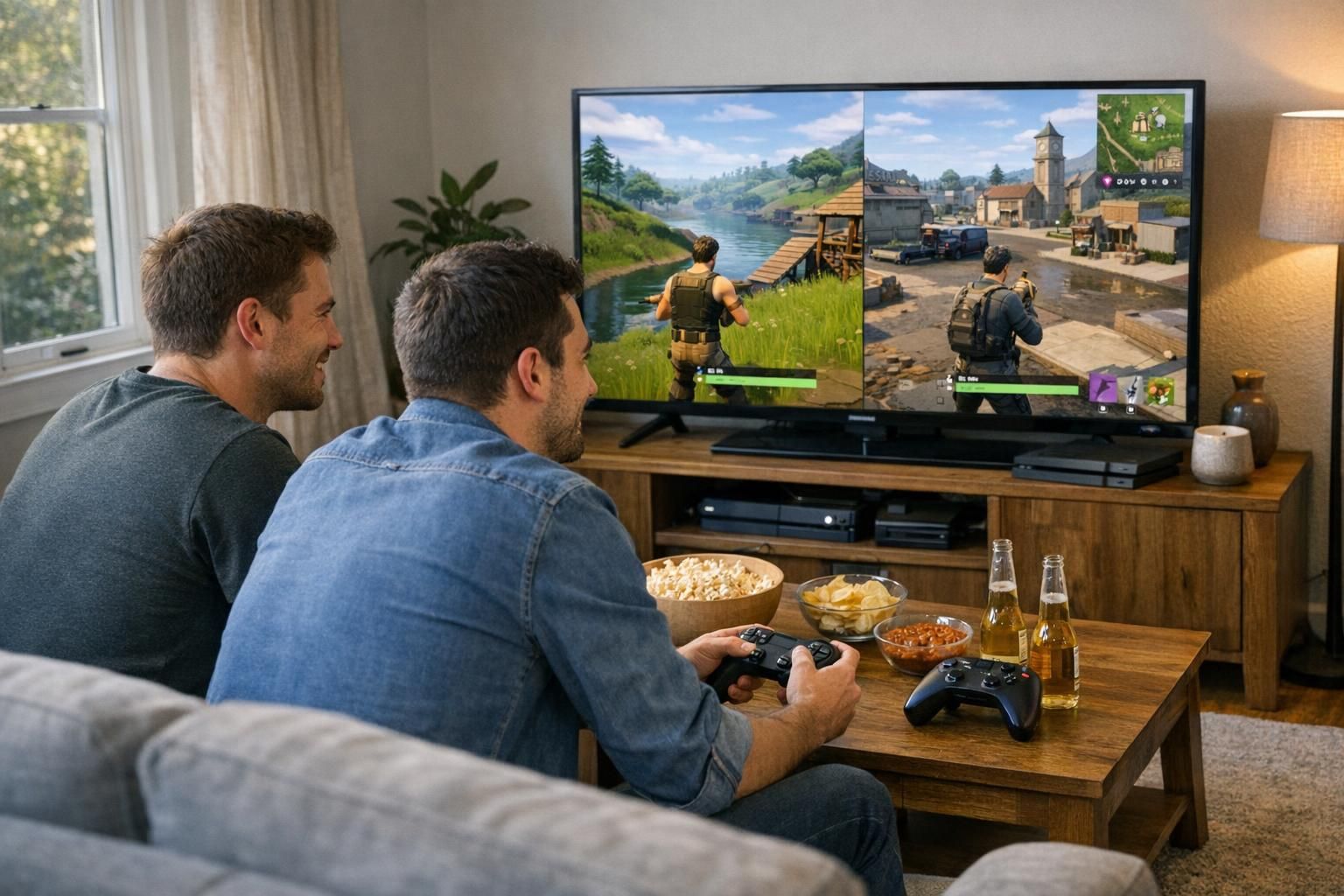 Fortnite : comment fonctionne l’écran partagé sur PS4 et Xbox One ?