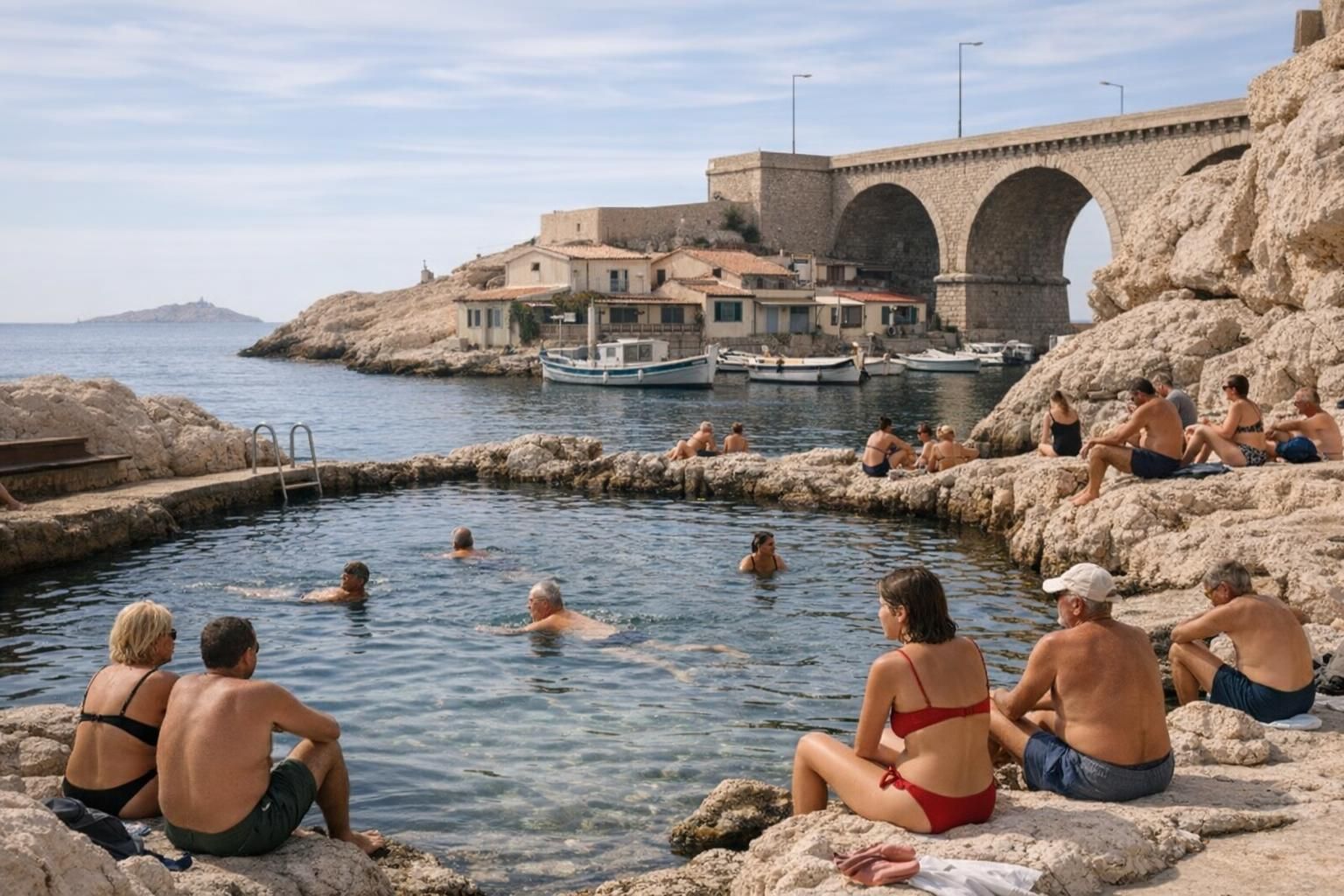 Piscine maritime du Vallon des Auffes : guide complet pour profiter de ce lieu marseillais