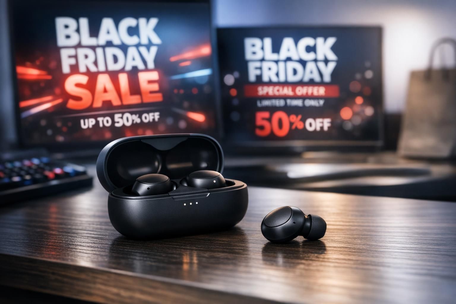 Black Friday : les meilleurs écouteurs sans fil à prix cassés