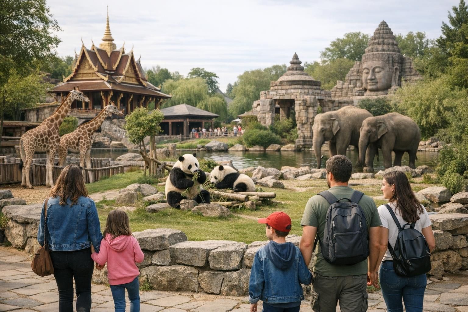 Zoo Pairi Daiza Belgique : guide complet pour visiter le parc animalier