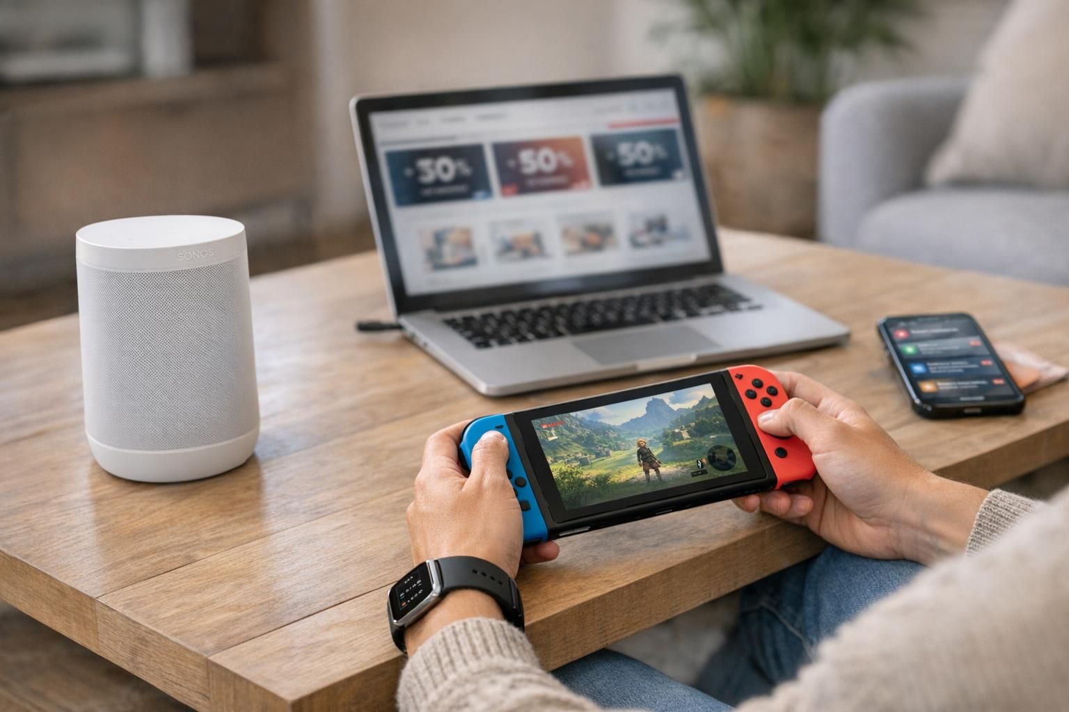 Cyber Monday : les meilleures offres Fitbit, Sonos et Nintendo