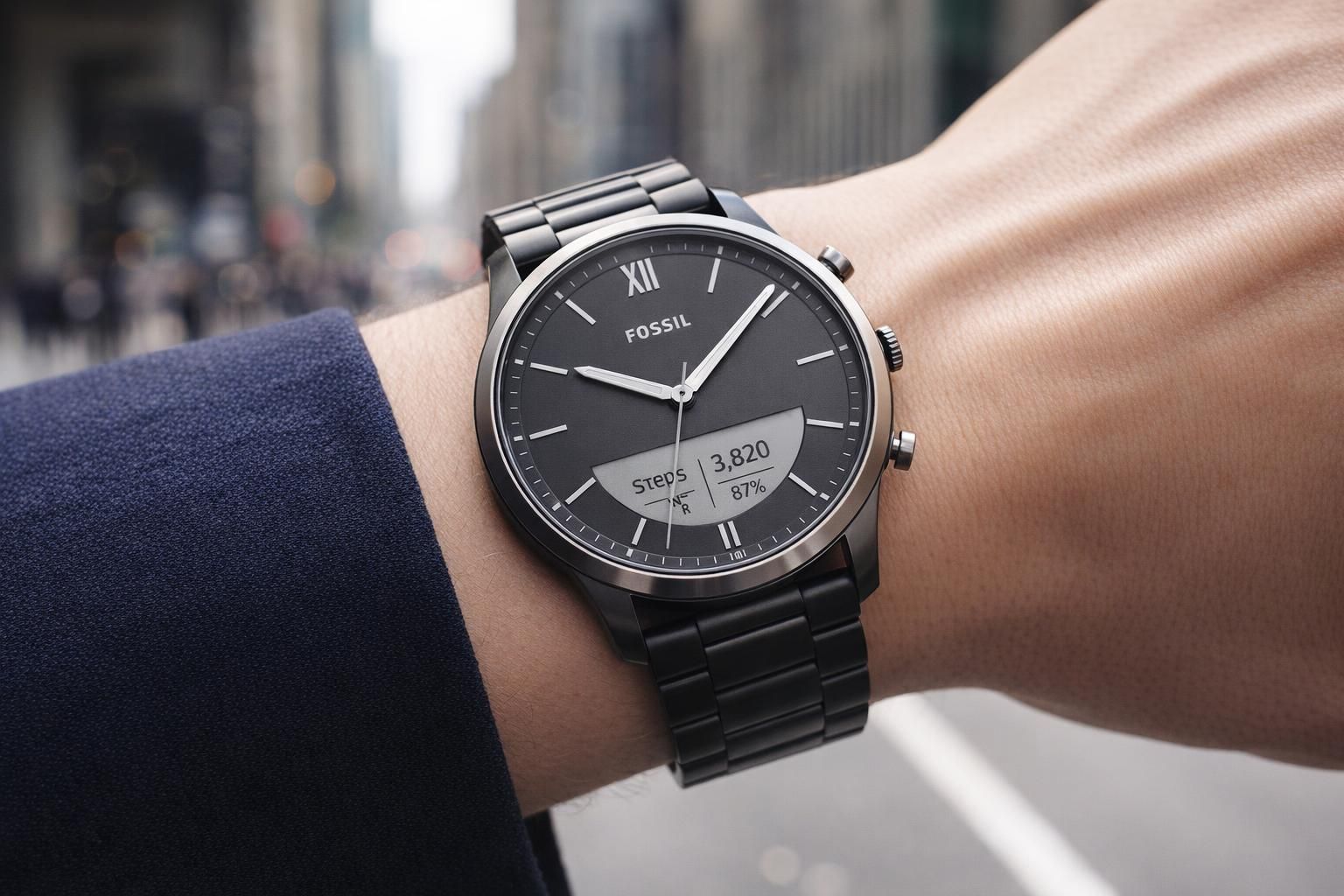 Montres hybrides Fossil HR : bonne autonomie mais logiciels décevants ?