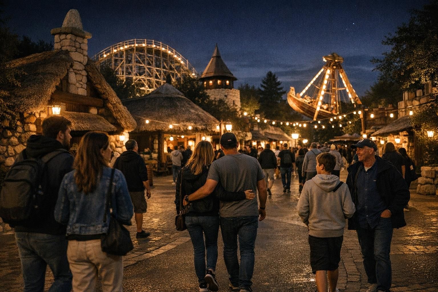 Parc Astérix nocturne : horaires, tarifs et infos pratiques pour votre soirée magique