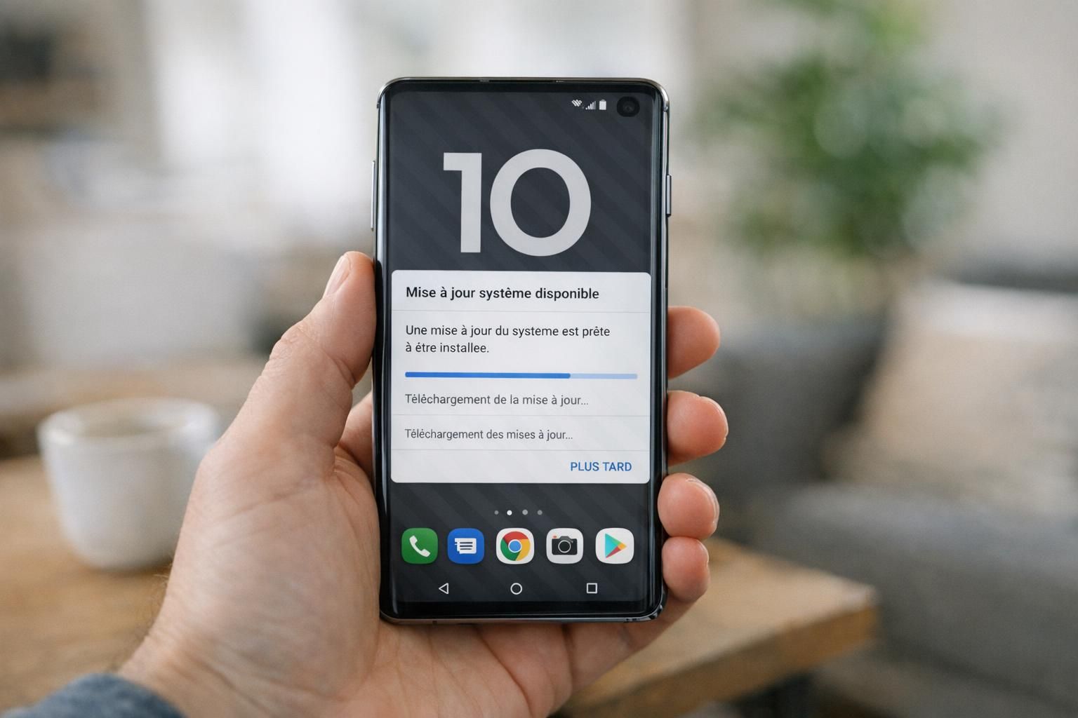 Android 10 sur Galaxy S10 : quand et comment obtenir la mise à jour ?