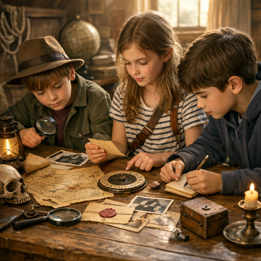 Le jeu d'enquête : apprendre à déduire et résoudre un mystère