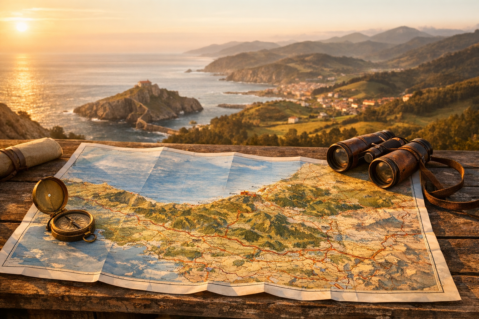 Pays basque espagnol carte : repères clairs pour bien situer