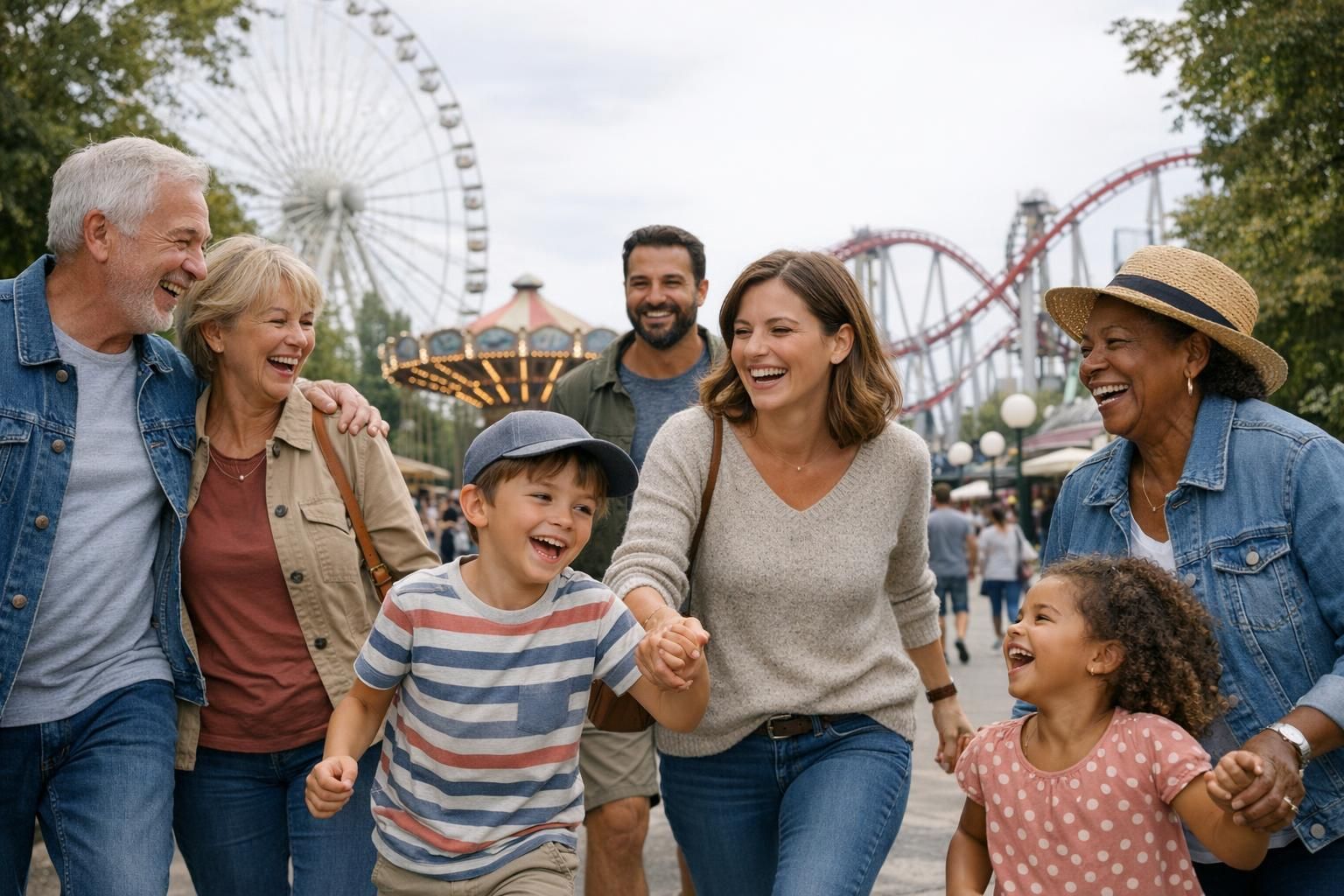 Liste des meilleurs parcs d'attraction en Île-de-France pour toute la famille