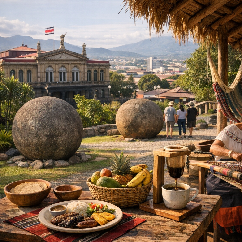 San José, sphères mégalithiques et art de vivre : la parenthèse culturelle