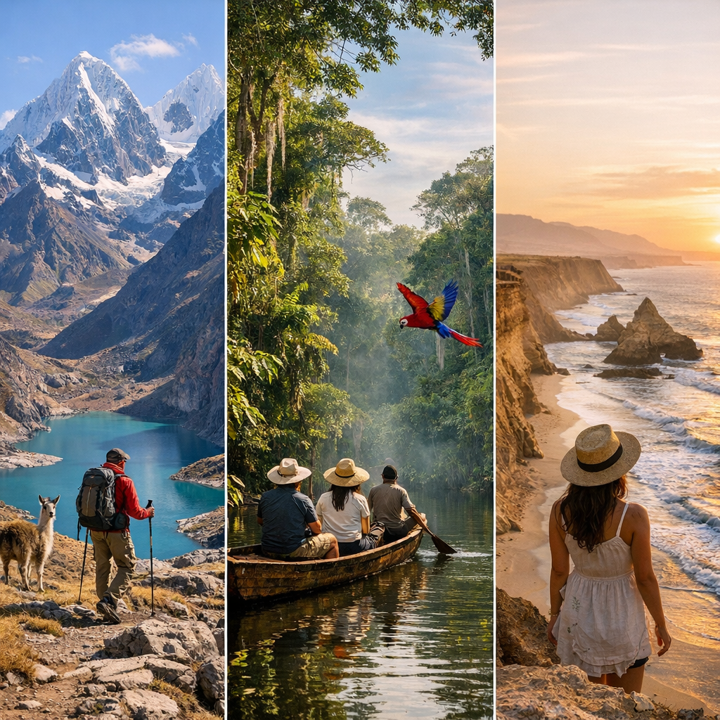 Expériences nature : Andes, Amazonie péruvienne et côte Pacifique