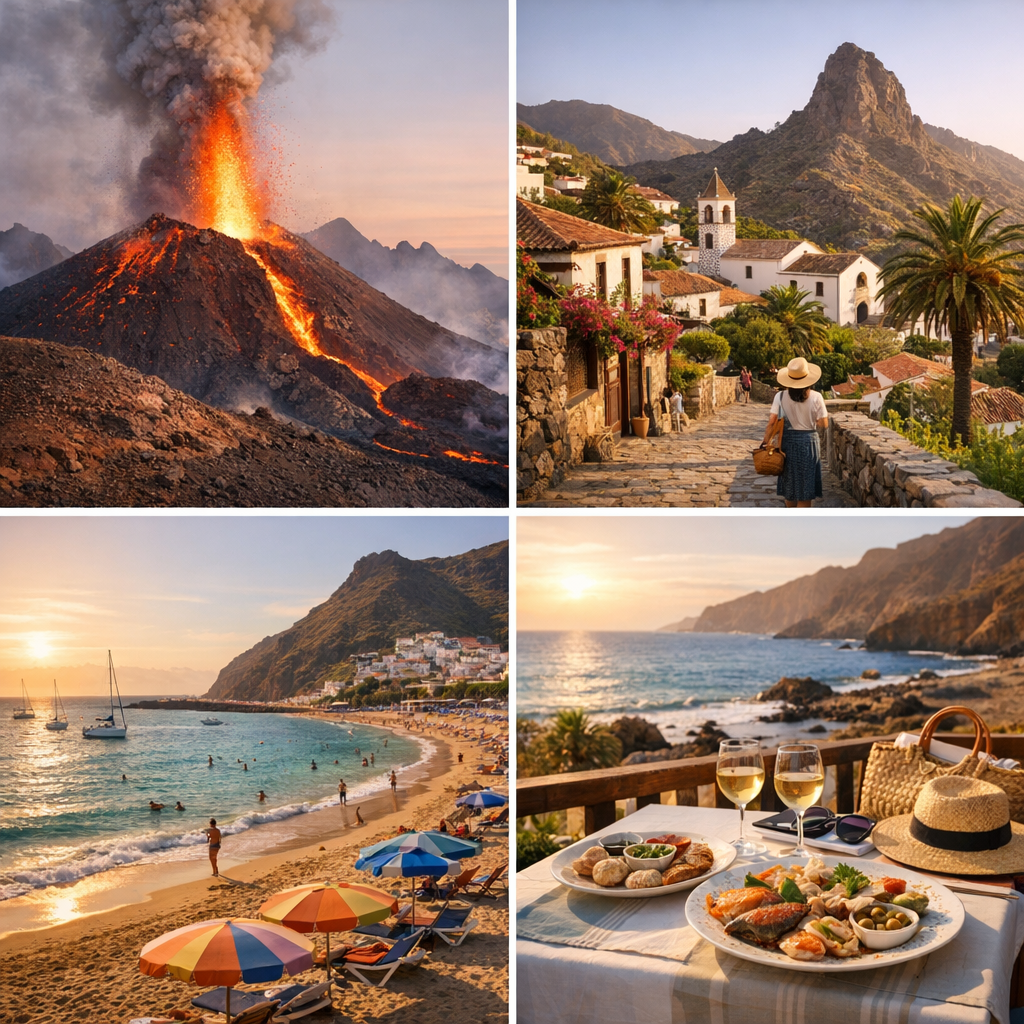 Les expériences à ne pas manquer : volcans, villages, plages et art de vivre