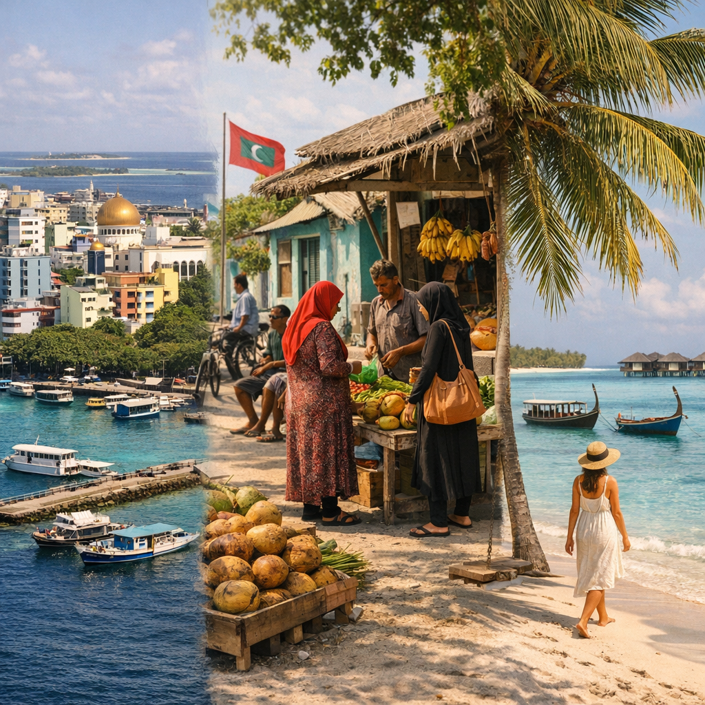 Au-delà de la plage : Malé, îles habitées et culture maldivienne