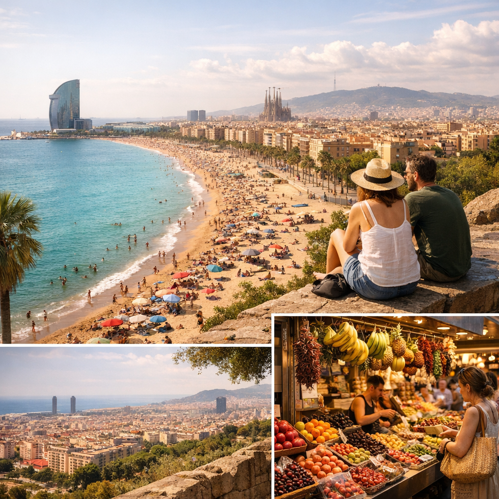Que voir gratuitement ou pas cher à Barcelone&nbsp;: plages, belvédères et marchés