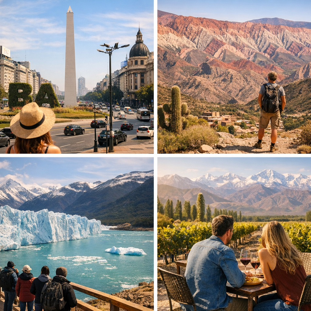 Construire son itinéraire : Buenos Aires, Nord-Ouest, glaciers ou vignobles