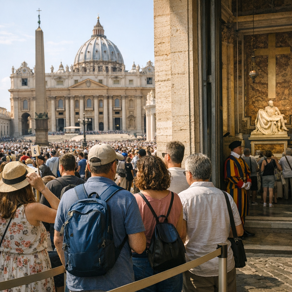 Vatican, églises et chefs-d’œuvre&nbsp;: organiser les visites à forte affluence