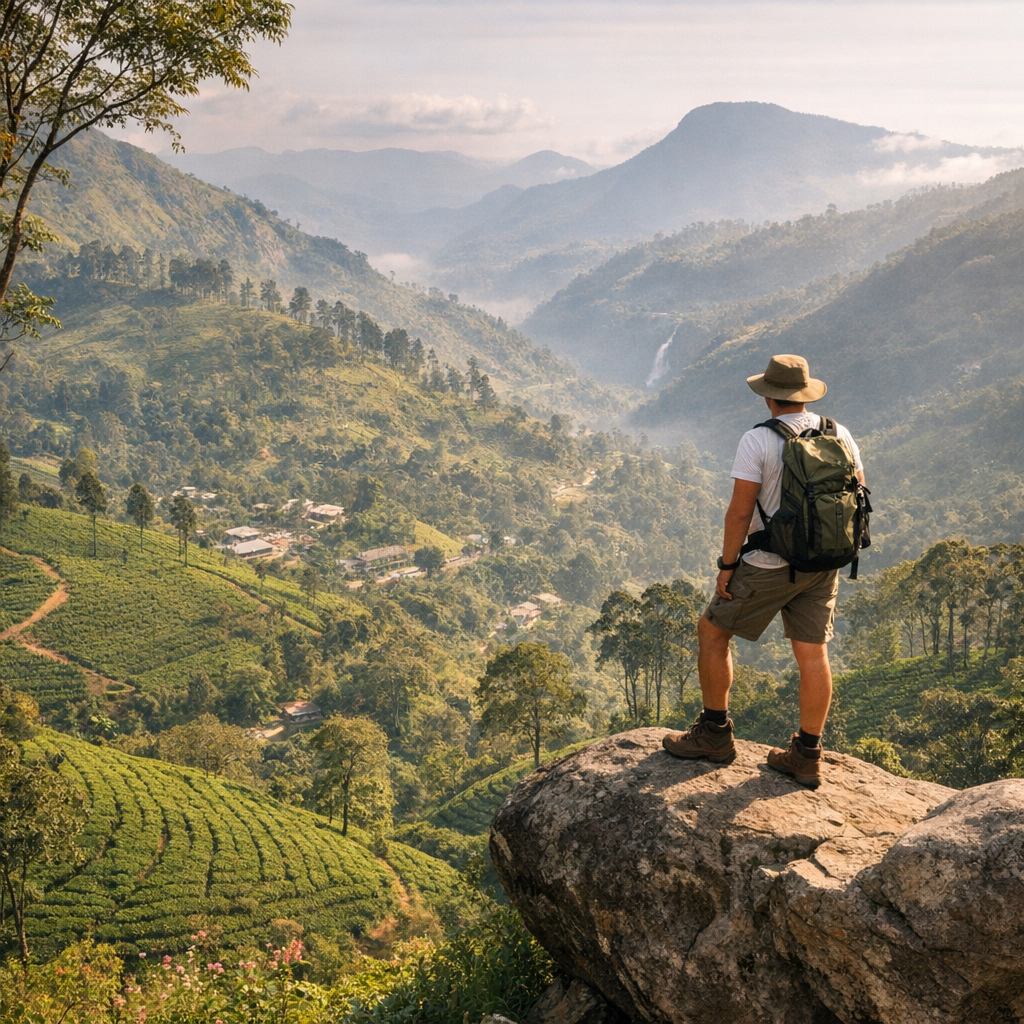 Prendre de la hauteur dans les plantations de thé, d’Ella à Nuwara Eliya