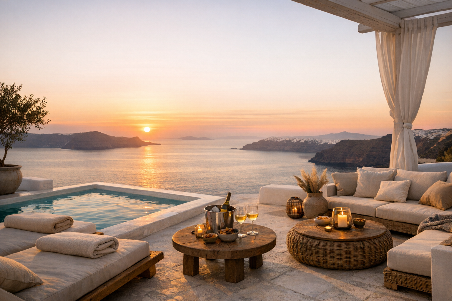Santorin premium : guide d'un séjour chic et serein