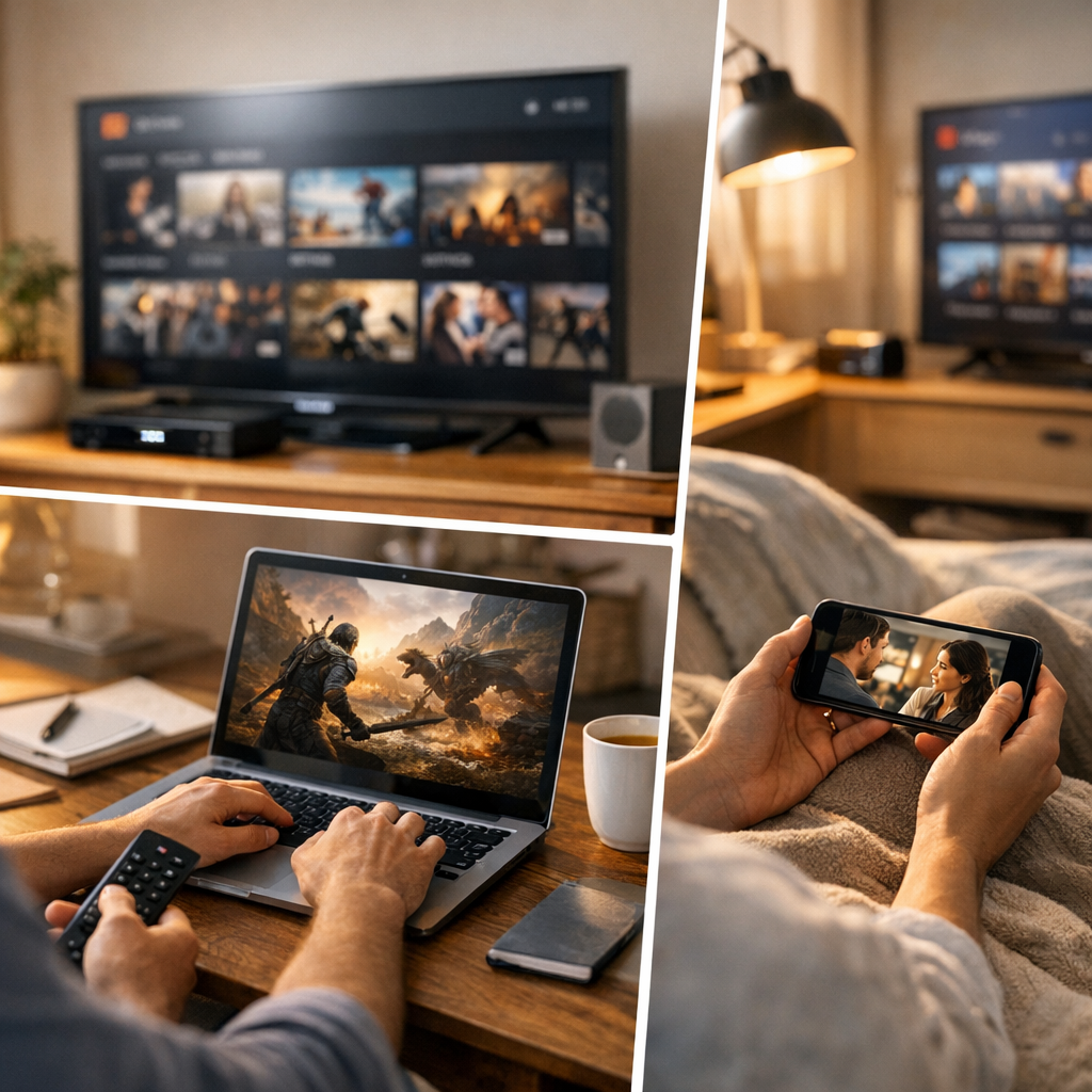 3. Décodeur, PC, mobile ou Smart TV : choisir le bon écran selon le contexte