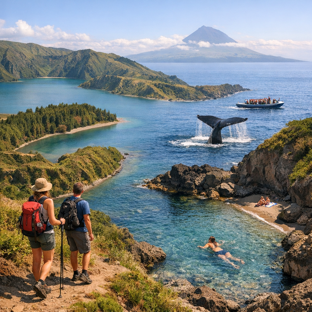 Quand partir aux Açores pour randonner, se baigner et observer les baleines ?