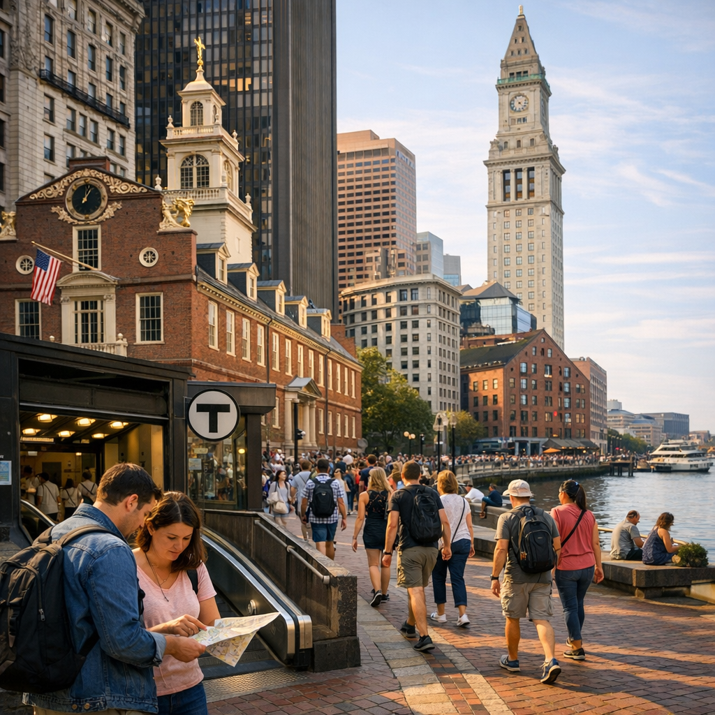 Visiter Boston en 2 ou 3 jours : l’itinéraire le plus fluide à pied et en métro