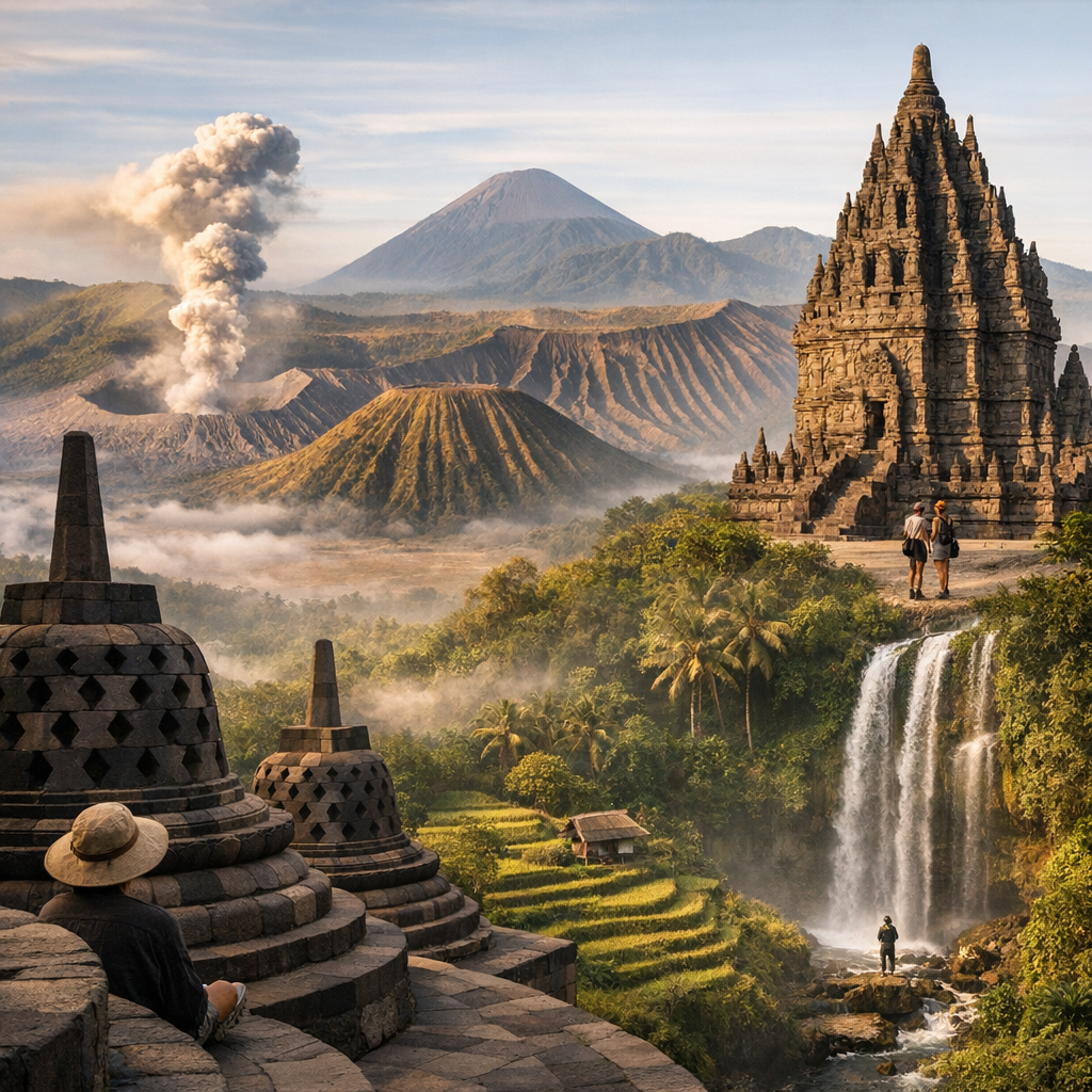 Volcans, temples et parcs nationaux : les plus beaux sites à voir