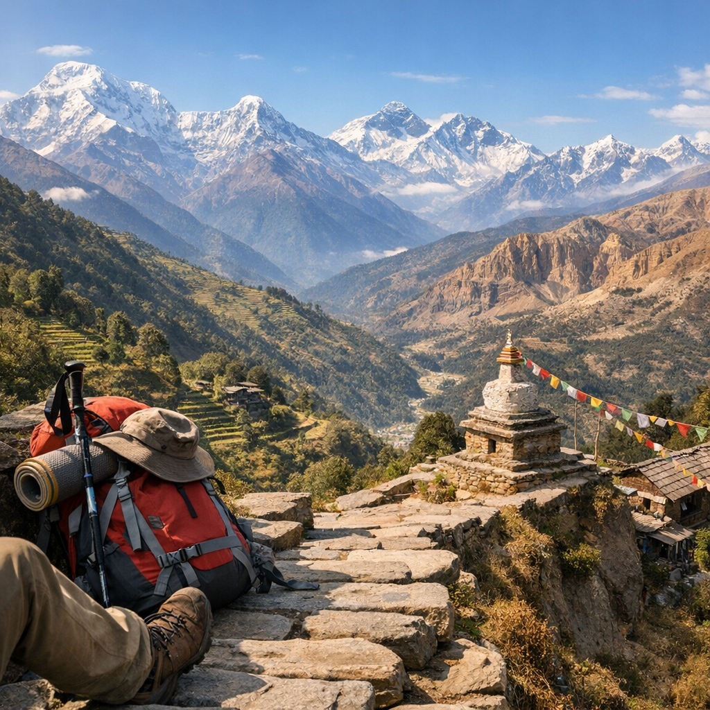 Trek au Népal : Annapurnas, Everest, Langtang ou Mustang ?