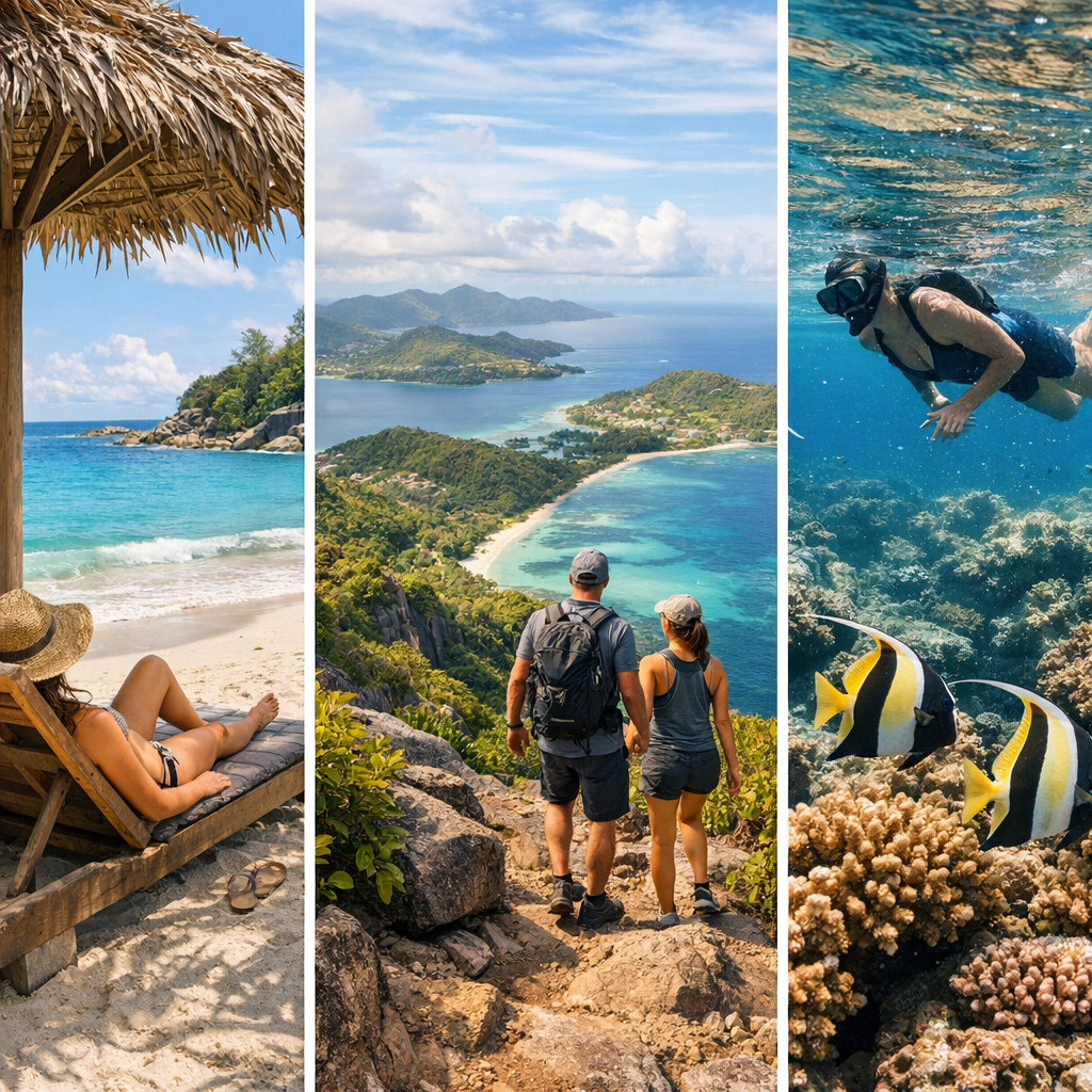 Que faire aux Seychelles&nbsp;: plages, randonnées et snorkeling classés par effort réel