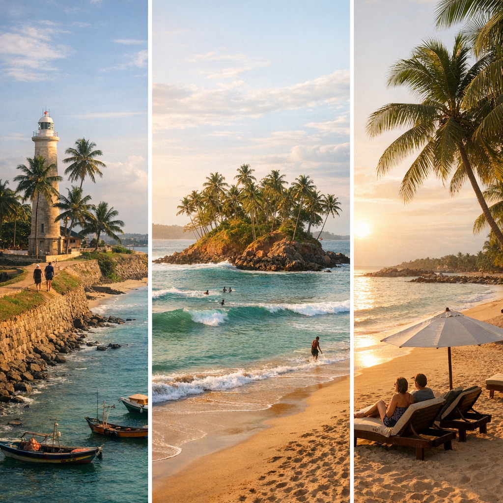 3. Galle, Mirissa, Bentota et les plages du Sud : choisir sa côte selon la saison