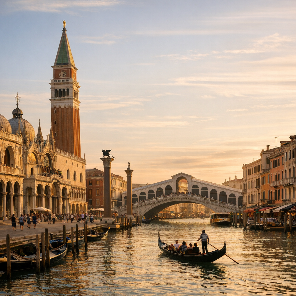 Allez voir Saint-Marc, Rialto et le Grand Canal au bon moment