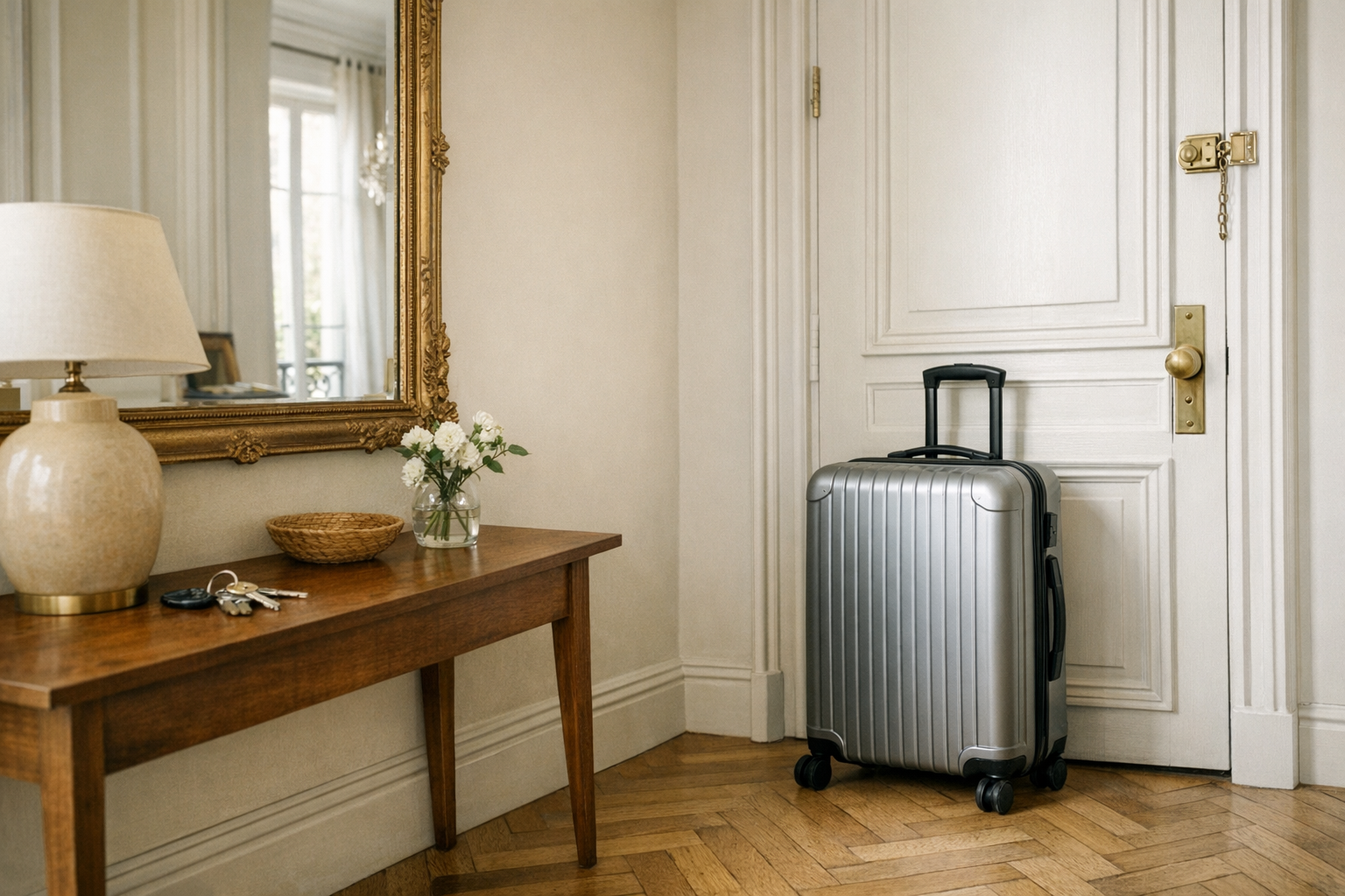 Voyage premium : sécuriser son domicile avant le départ